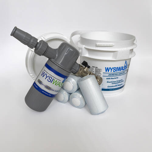 Wysiwash Sanitizer-V and 9-Pack of Jacketed Caplets